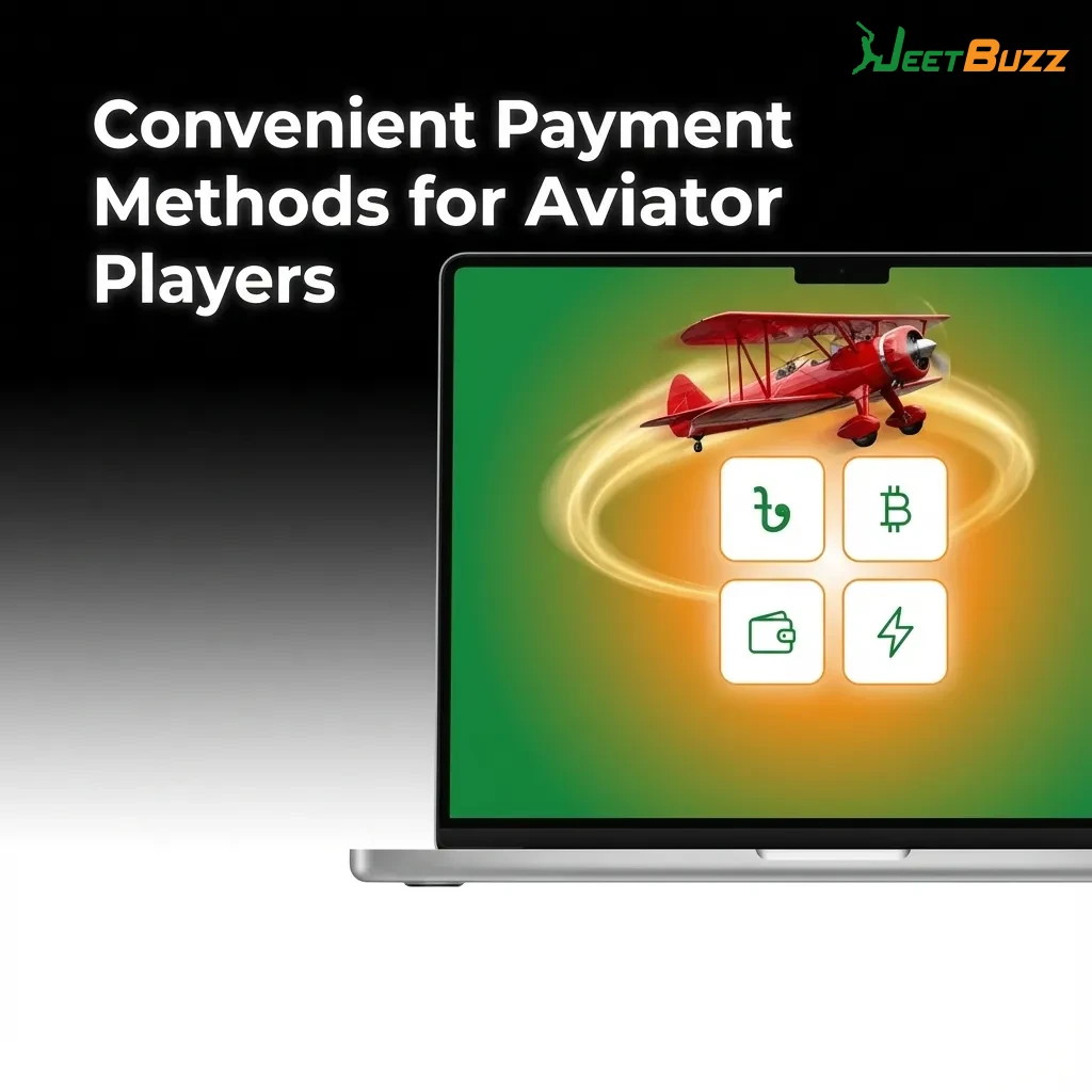 Payment options for Aviator game players including mobile banking and cryptocurrency methods — Jeetbuzz in Bangladesh