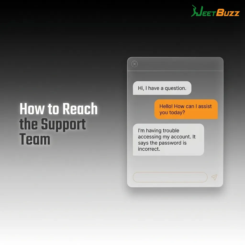 24/7 customer support contact options including live chat, email, phone, Telegram, and WhatsApp for assistance — Jeetbuzz in Bangladesh