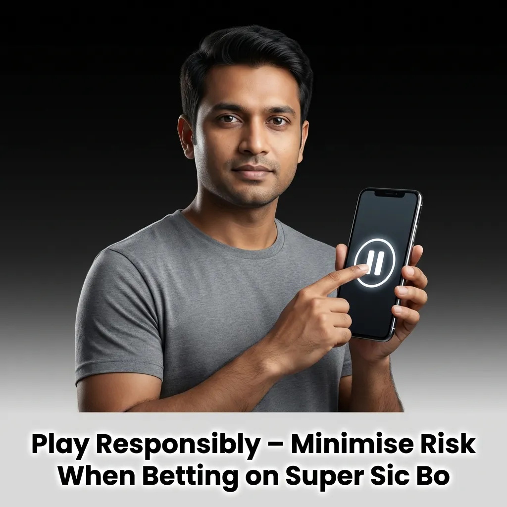 Dice and chips on a casino table illustrating responsible gambling practices for Super Sic Bo betting — Jeetbuzz in Bangladesh