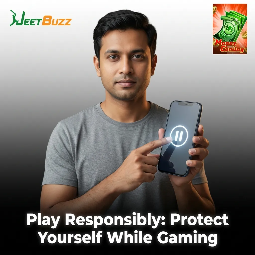 Responsible gaming tips including budget setting, using demo mode, and taking breaks to protect your wellbeing — Jeetbuzz in Bangladesh
