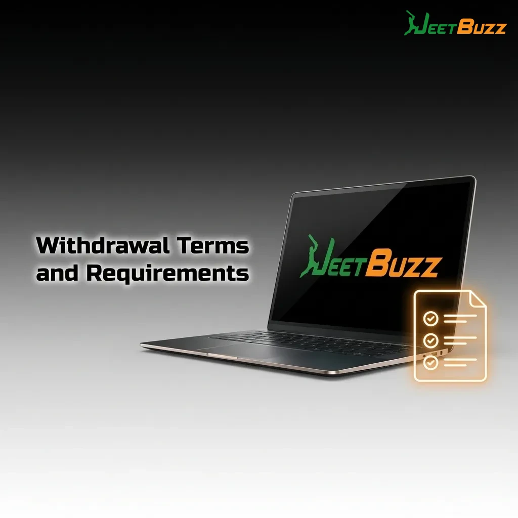 Players reviewing withdrawal rules including verification, wagering requirements, and processing times on platform — Jeetbuzz in Bangladesh